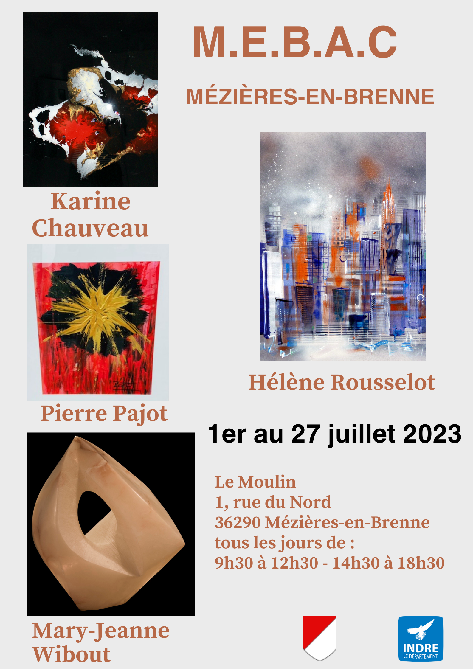 Exposition au Moulin