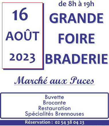 Foire Brocante du 16 août